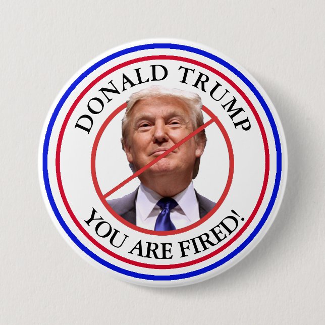 Donald Trump, Sie sind ein gefeierter Anti-Trump-B Button (Vorderseite)