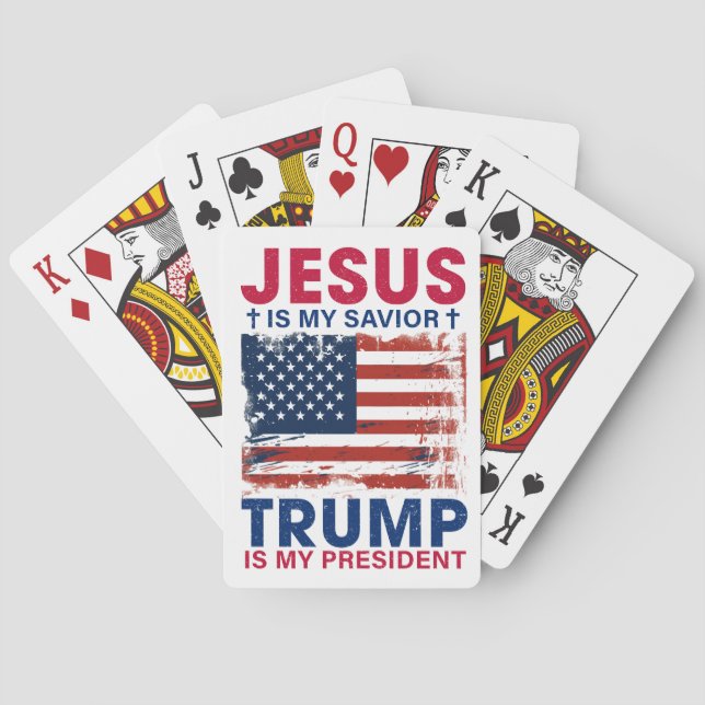 Donald Trump Spielkarten (Rückseite)