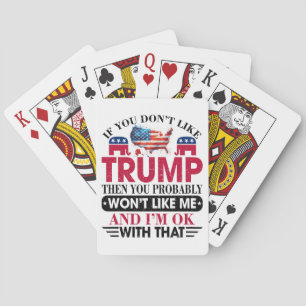 Donald Trump Spielkarten