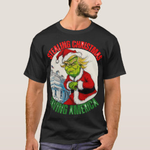 DONALD TRUMP - STAHLKRISTMAS, RETTEND AMERIKA T-Shirt