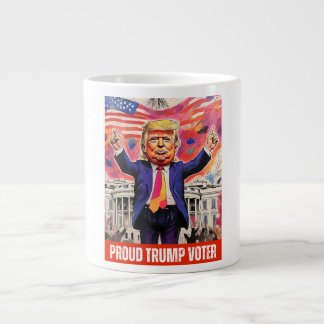 DONALD TRUMP - STARKER TRUMP-WÄTER Jumbo-Tasse