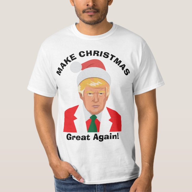 Donald Trump Sweat de Noël laid (Devant)