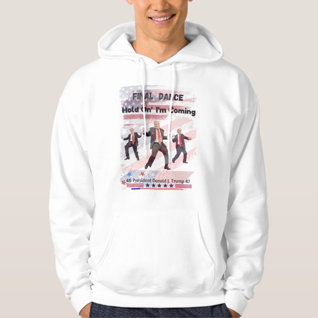 Donald Trump Sweat - shirt à capuche masculin (Devant)