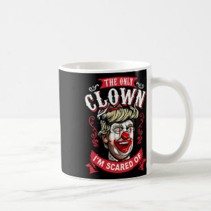 Donald Trump T Shirt Funny Clown Resist Männer Fra Kaffeetasse