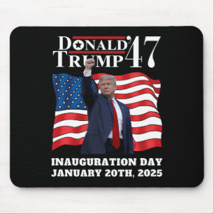 Donald Trump Tag der Amtseinführung 2025 Victo Mousepad