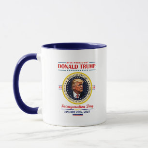 Donald Trump Tag der Amtseinführung des Präsidente Tasse