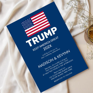 Donald Trump Take America Back Wahl  Einladung
