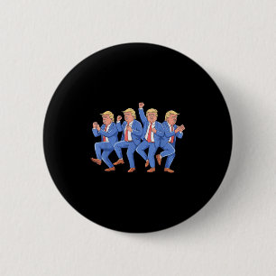 Donald Trump tanzt am 4. Juli Trump 2025 Button