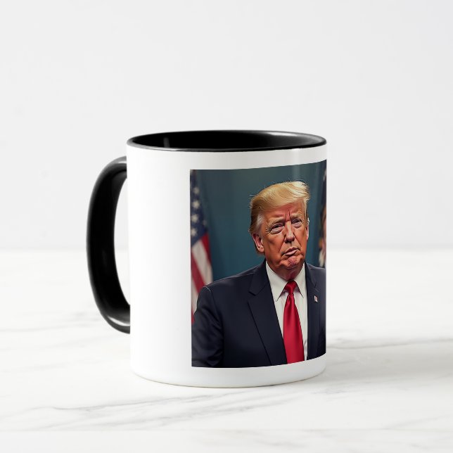 Donald Trump Tasse (Vorderseite Links)