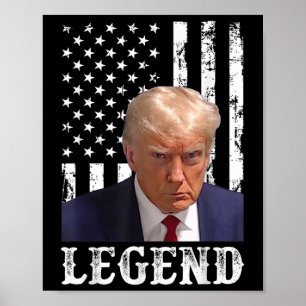 Donald Trump Tasse schoss Präsident Legend America Poster