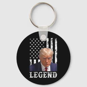 Donald Trump Tasse schoss Präsident Legend America Schlüsselanhänger