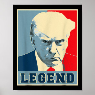 Donald Trump Tasse Shot 2024 Präsident Legend nie Poster