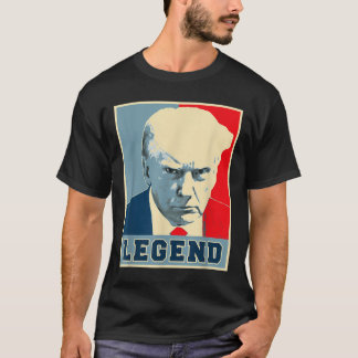Donald Trump Tasse Shot 2024 Präsident Legend nie T-Shirt