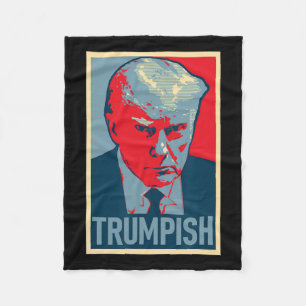 Donald Trump Tasse Shot Fleecedecke
