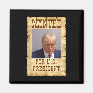 Donald Trump Tasse Shot Gewollt für US Präsident 2 Magnet
