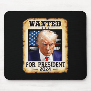 Donald Trump Tasse Shot Gewollt für US Präsident 2 Mousepad