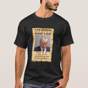 DONALD TRUMP TASSE SHOT GEWOLLT FÜR US-PRÄSIDENT 2 T-Shirt