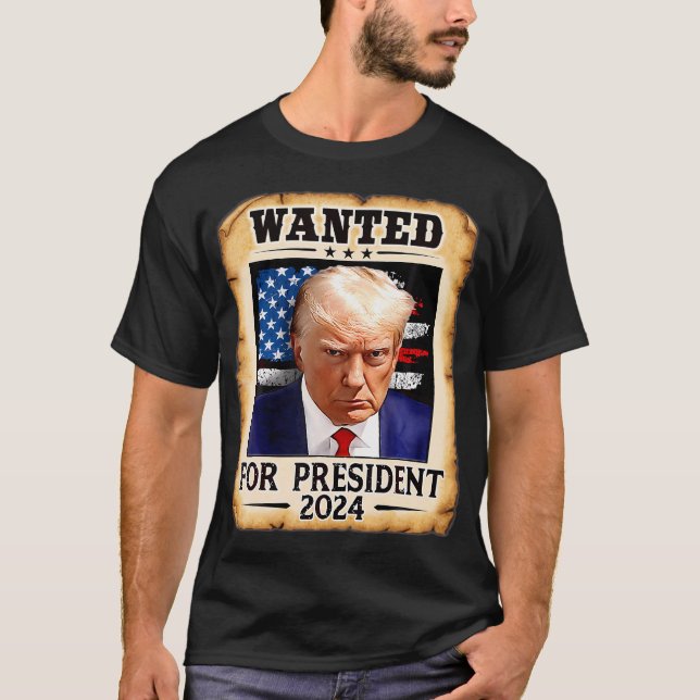 Donald Trump Tasse Shot Gewollt T-Shirt (Vorderseite)