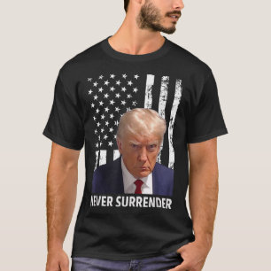 Donald Trump Tasse Shot - Übergeben Sie sich niema T-Shirt