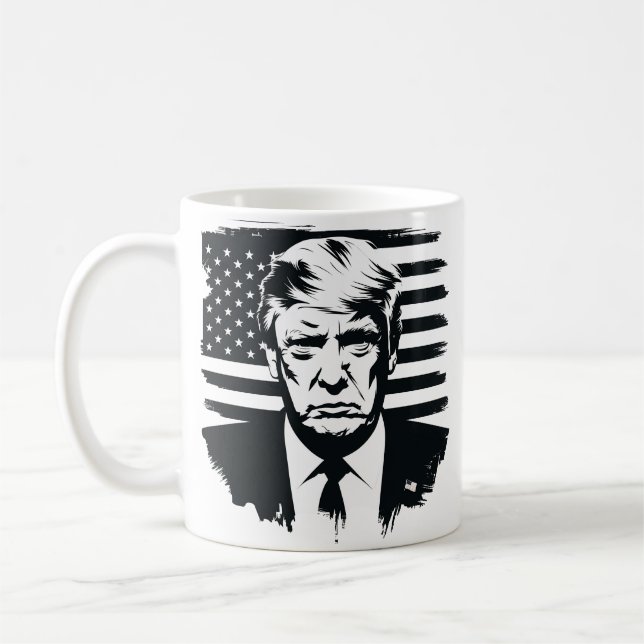 Donald Trump "The General" / "47" Kaffeetasse (Links)