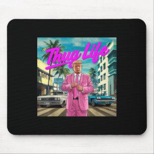 Donald Trump Thug Life, republikanische Geschenke, Mousepad