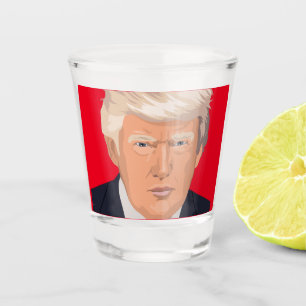 DONALD TRUMP TIRE VERRE