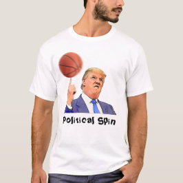 Donald Trump tournant un T-shirt de chemise du