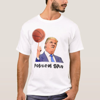 Donald Trump tournant un T-shirt de chemise du