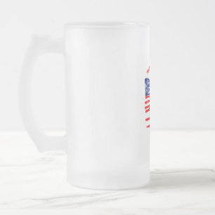 DONALD TRUMP - TRUMP-MÄDCHEN MACHEN ES BESSER MATTGLAS BIERGLAS