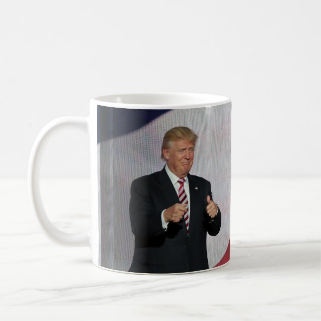 Donald- Trump u. Mike-Pennys Kaffeetasse (Links)