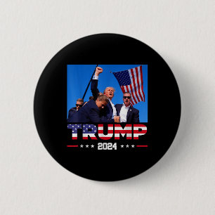 Donald Trump überlebte die Erschütterung bei der K Button