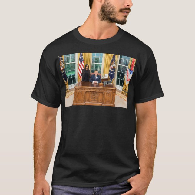 Donald Trump und Kim Kardashian T-Shirt (Vorderseite)
