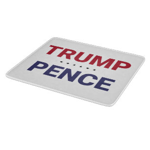Donald Trump und Mike Pence (US-Wahl 2020) Schneidebrett