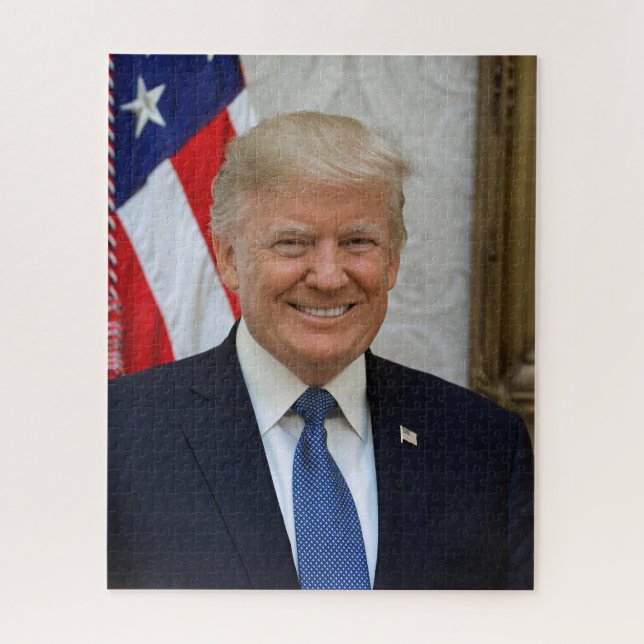 Donald Trump US-Präsident Weiße Haus MAGA 2024 (Vertikal)