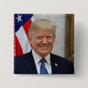Donald Trump US-Präsident Weiße Haus MAGA 2024 Button