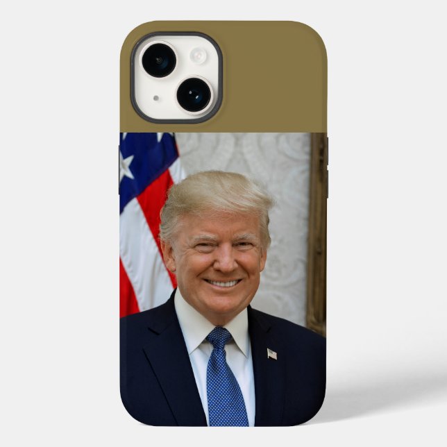 Donald Trump US-Präsident Weiße Haus MAGA 2024 Case-Mate iPhone 14 Hülle (Rückseite)