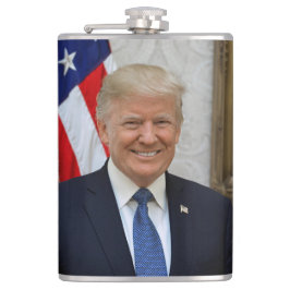 Donald Trump US-Präsident Weiße Haus MAGA 2024 Flachmann