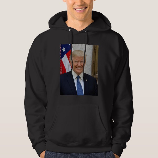 Donald Trump US-Präsident Weiße Haus MAGA 2024 Hoodie (Vorderseite)