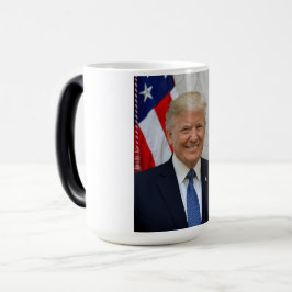 Donald Trump US-Präsident Weiße Haus MAGA 2024 Verwandlungstasse