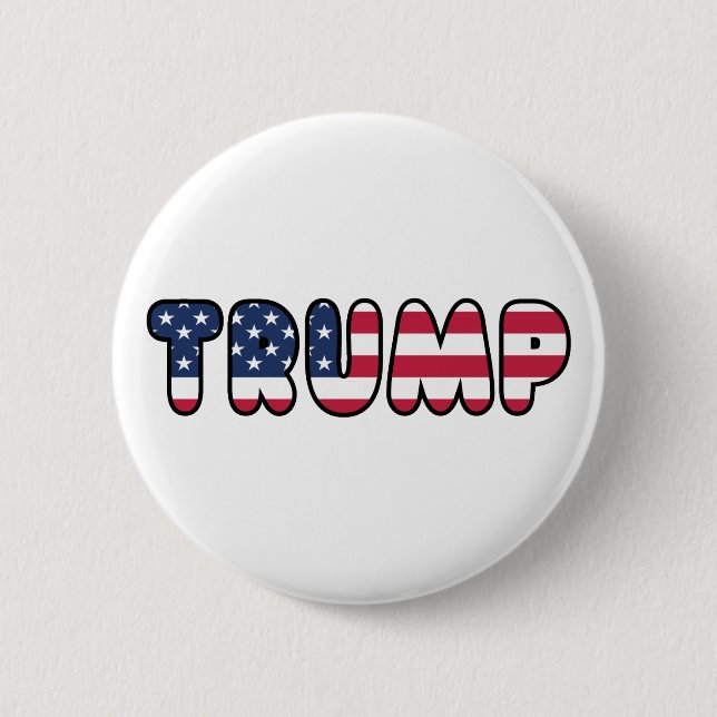Donald Trump USA Präsident Wahl 2016 Button (Vorderseite)