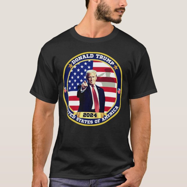 Donald Trump USA T-Shirt (Vorderseite)