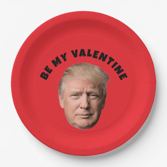 DONALD TRUMP VALENTINE'S DAY PAPER TELLER (Vorderseite)