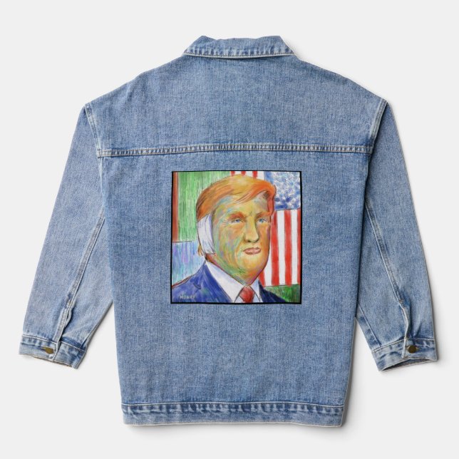 Donald Trump Van Gogh (Verso)