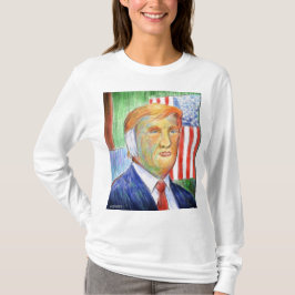 Donald Trump Van Gogh Women's T - Shirt