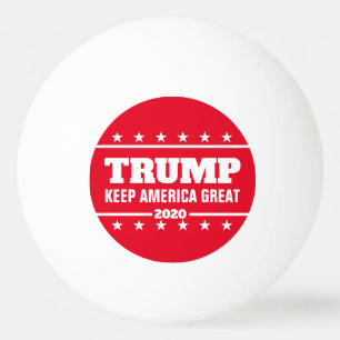 Donald Trump-Wahl 2020 Behalte Amerika Groß Tischtennisball