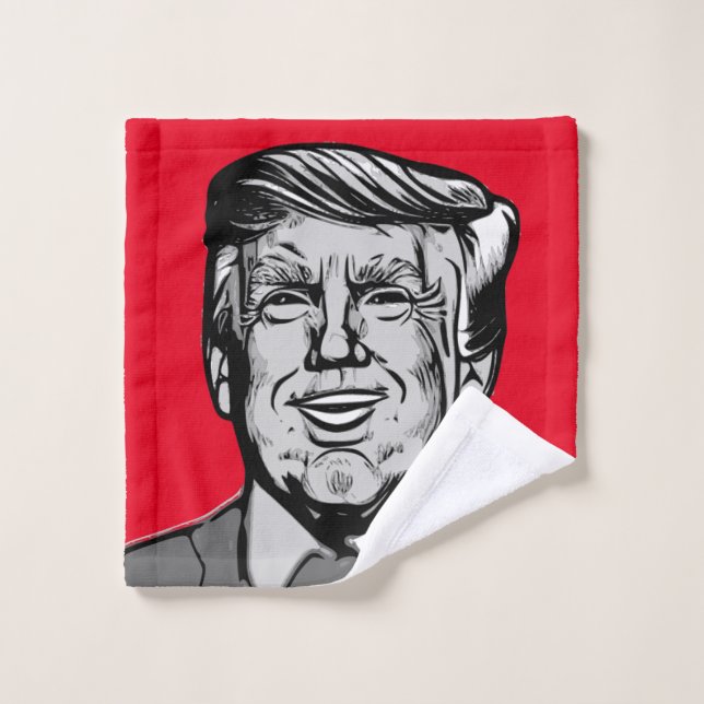DONALD TRUMP WASCHLAPPEN (Waschlappen)