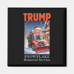 Donald Trump weihnachtliche Entfernung von Schneef Magnet