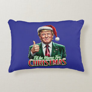 Donald Trump - Weihnachtsfeierlichkeiten - Weihnac Dekokissen