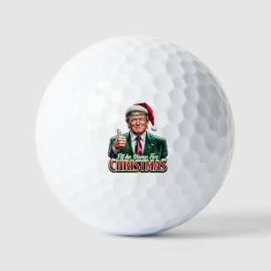Donald Trump - Weihnachtsfeierlichkeiten - Weihnac Golfball