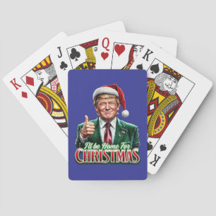 Donald Trump - Weihnachtsfeierlichkeiten - Weihnac Spielkarten